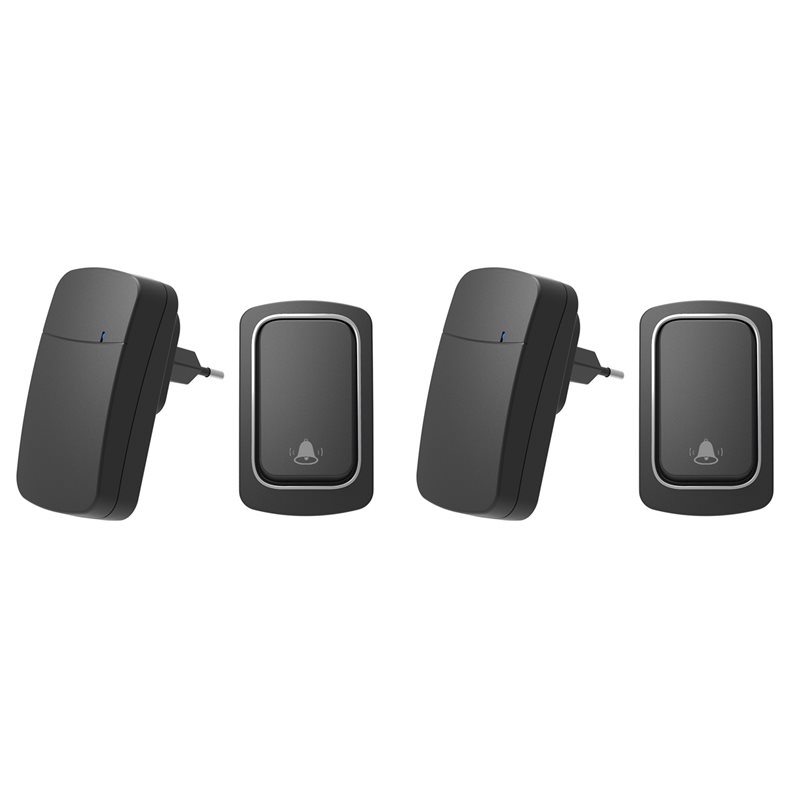 2X Self Powered Wireless Doorb - Home Security Ring ulasan dan harga