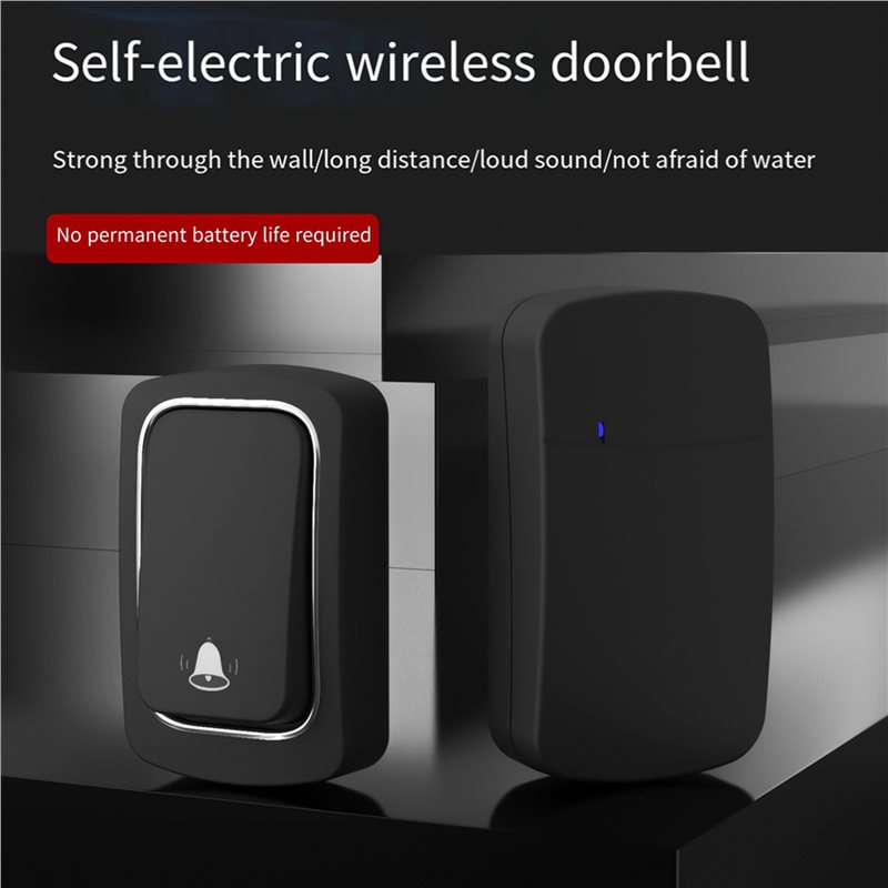 2X Self Powered Wireless Doorb - Home Security Ring ulasan dan harga