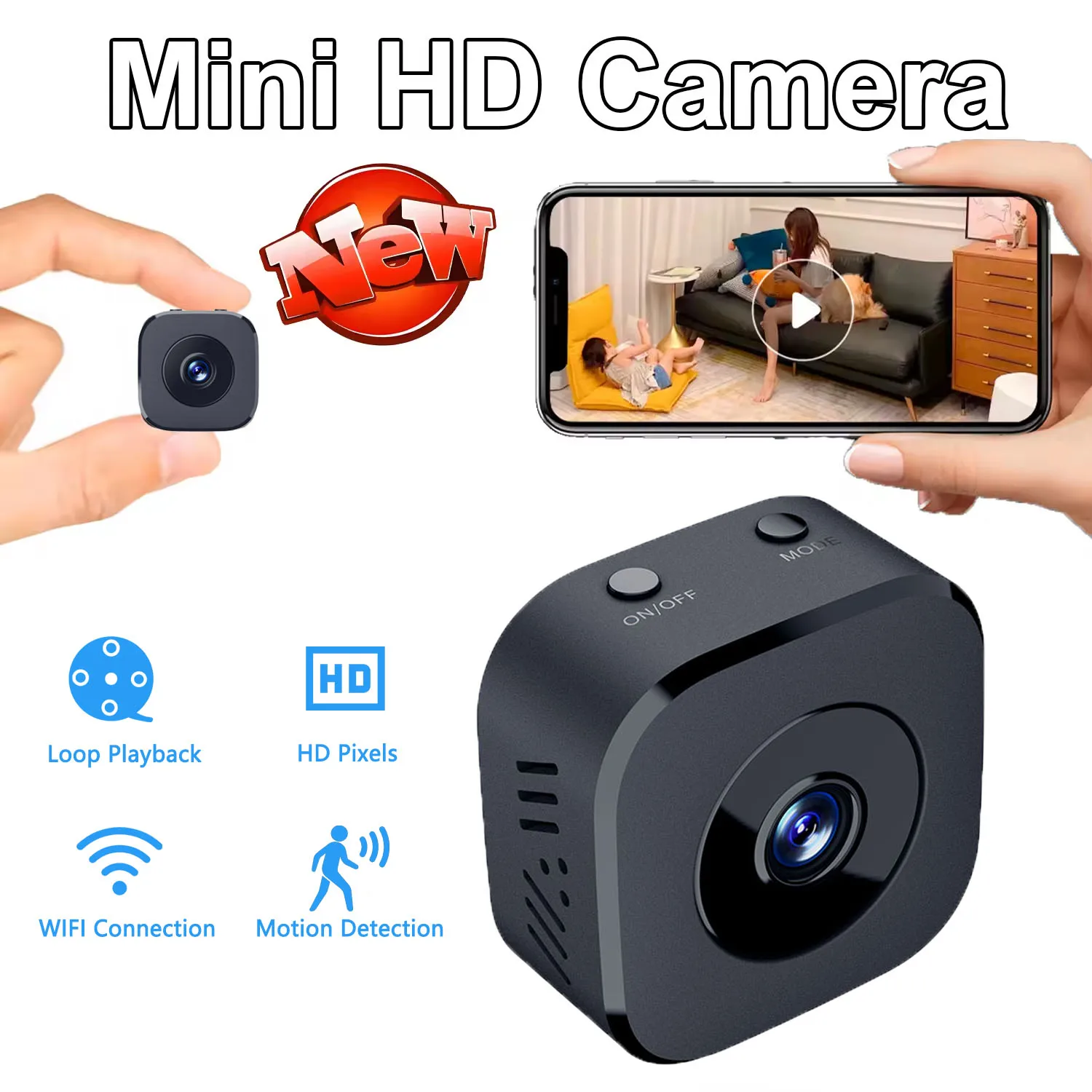 Security Camera Mini Full Colo - Home Security Lidar ulasan dan harga