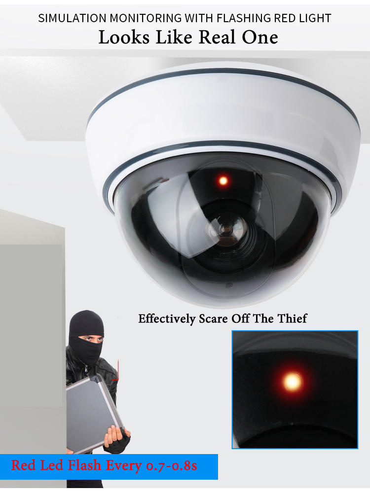 Creative Black/White Fake Dome - Home Security Deals ulasan dan harga